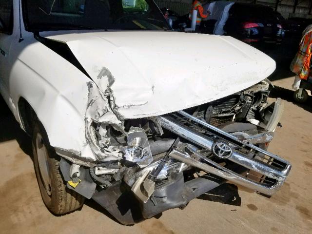 4TANL42N2XZ418834 - 1999 TOYOTA TACOMA WHITE photo 9