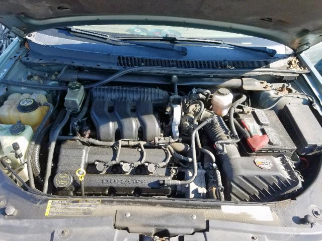 1MEHM40187G608372 - 2007 MERCURY MONTEGO LU GREEN photo 7