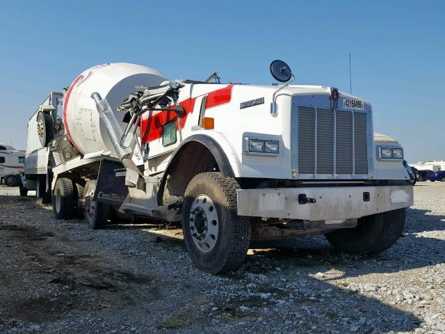 1NKWLP0XXFJ466625 - 2015 KENWORTH CONSTRUCTI WHITE photo 1