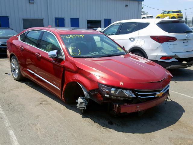 1G1155S36EU126043 - 2014 CHEVROLET IMPALA LTZ RED photo 1