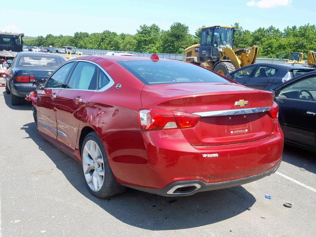 1G1155S36EU126043 - 2014 CHEVROLET IMPALA LTZ RED photo 3