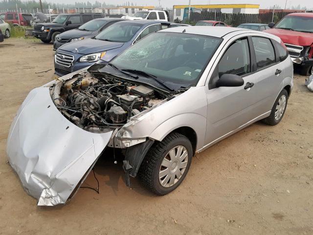 1FAFP37N26W164984 - 2006 FORD FOCUS ZX5 SILVER photo 2