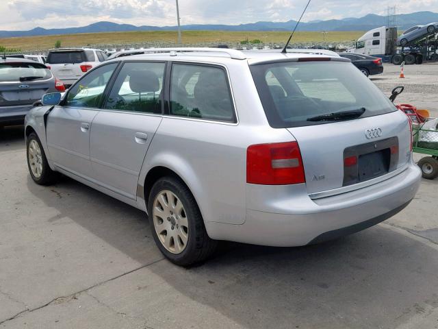 WAULH64B91N005171 - 2001 AUDI A6 2.8 AVA SILVER photo 3