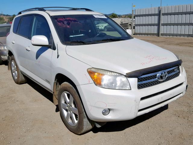 JTMBK31V485060991 - 2008 TOYOTA RAV4 LIMIT WHITE photo 1