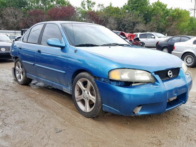 3N1AB51D52L703275 - 2002 NISSAN SENTRA SE- BLUE photo 1