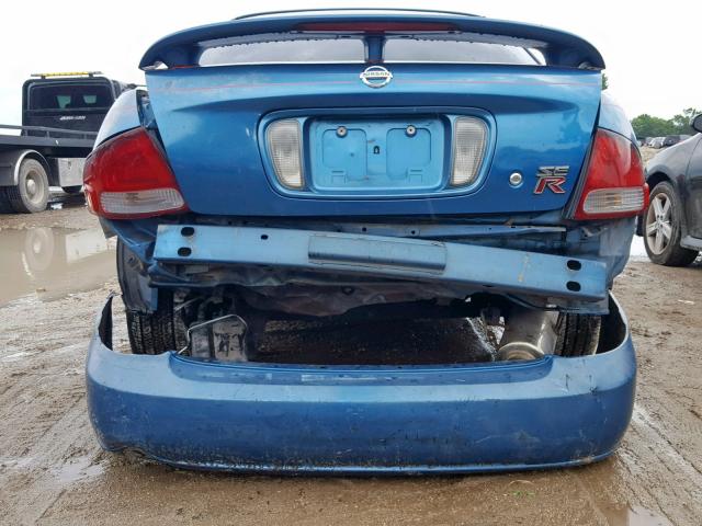 3N1AB51D52L703275 - 2002 NISSAN SENTRA SE- BLUE photo 9