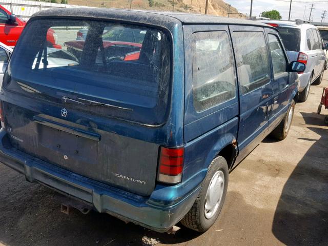 2B4GH2531SR167382 - 1995 DODGE CARAVAN GREEN photo 4