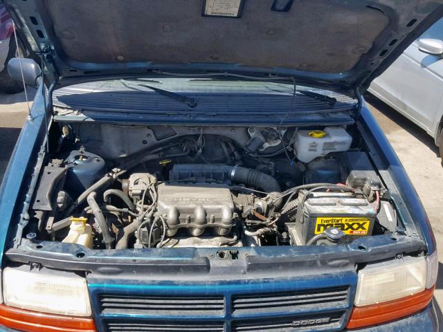 2B4GH2531SR167382 - 1995 DODGE CARAVAN GREEN photo 7