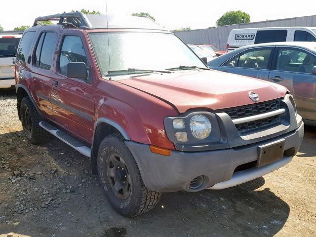 5N1DD28T84C610311 - 2004 NISSAN XTERRA XE RED photo 1