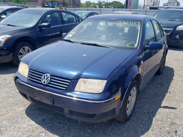 3VWRK69M04M082936 - 2004 VOLKSWAGEN JETTA GL BLUE photo 2