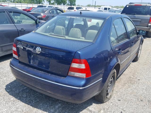 3VWRK69M04M082936 - 2004 VOLKSWAGEN JETTA GL BLUE photo 4