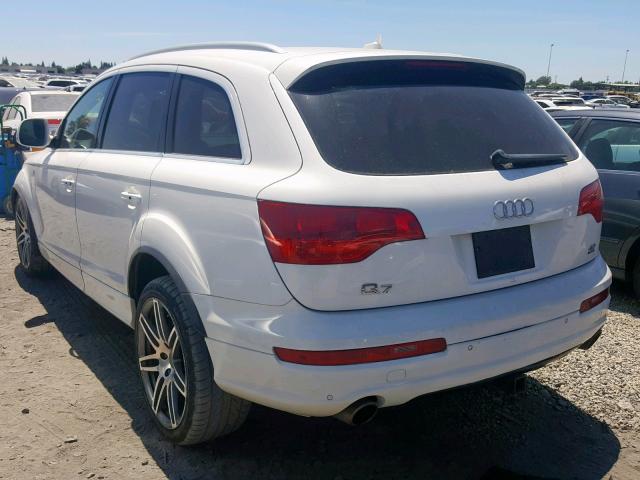 WA1EV94L78D046679 - 2008 AUDI Q7 4.2 QUA WHITE photo 3