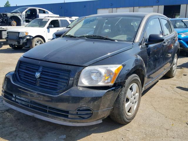 1B3HB28B78D506879 - 2008 DODGE CALIBER BLACK photo 2