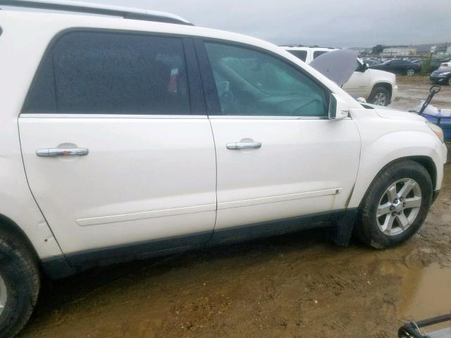 5GZEV23D79J188491 - 2009 SATURN OUTLOOK XR თეთრი ფოტო 9