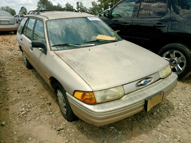 1FAPP15J5PW132153 - 1993 FORD ESCORT LX TAN photo 1