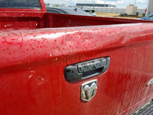 3D7KS28T89G502265 - 2009 DODGE RAM 2500 MAROON photo 9