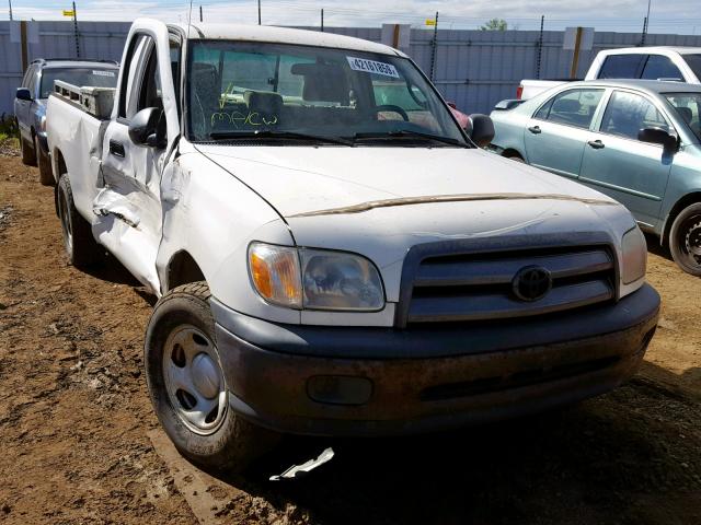 5TBJU32195S448072 - 2005 TOYOTA TUNDRA WHITE photo 1