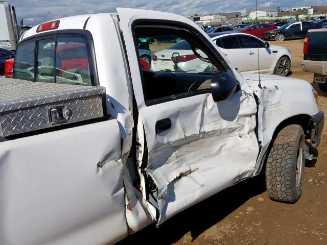 5TBJU32195S448072 - 2005 TOYOTA TUNDRA WHITE photo 9