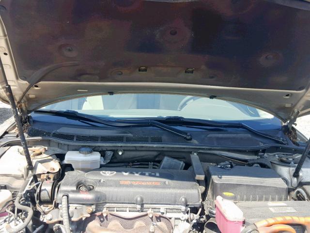 4T1BB46K68U061081 - 2008 TOYOTA CAMRY HYBR CREAM photo 7