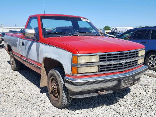 1GCEK14H3NE180395 - 1992 CHEVROLET GMT-400 K1 RED photo 1