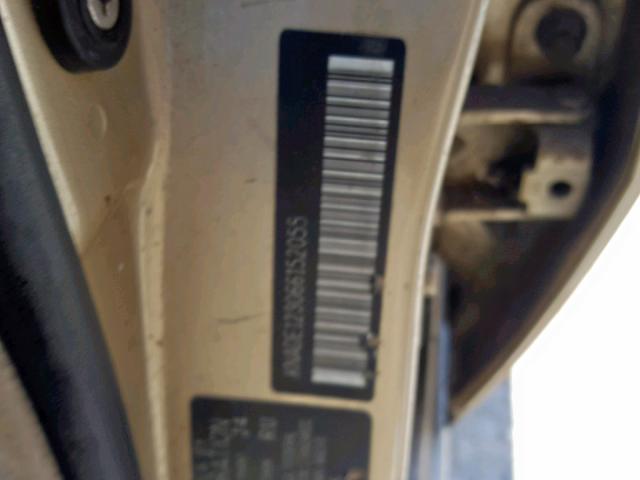 KNADE123066152055 - 2006 KIA RIO TAN photo 10