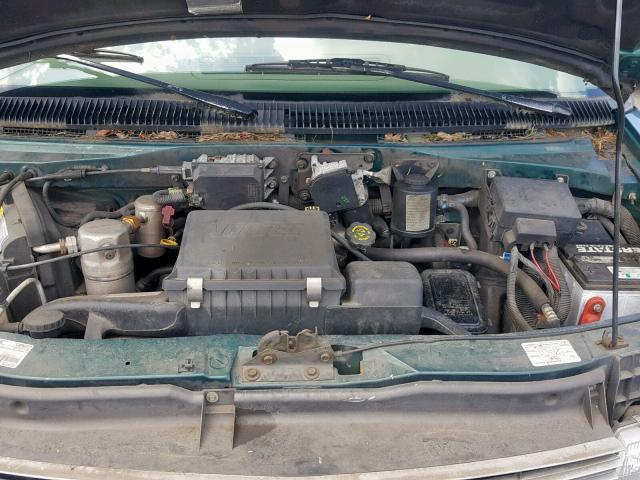 1GNDM19W7WB103763 - 1998 CHEVROLET ASTRO GREEN photo 7