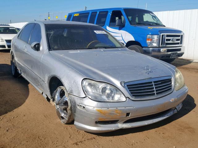 WDBNG73J72A289243 - 2002 MERCEDES-BENZ S 55 AMG SILVER photo 1