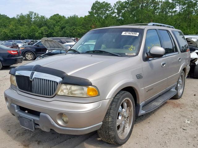 5LMEU27R51LJ18774 - 2001 LINCOLN NAVIGATOR 棕色 照片 2