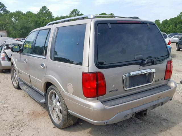 5LMEU27R51LJ18774 - 2001 LINCOLN NAVIGATOR 棕色 照片 3