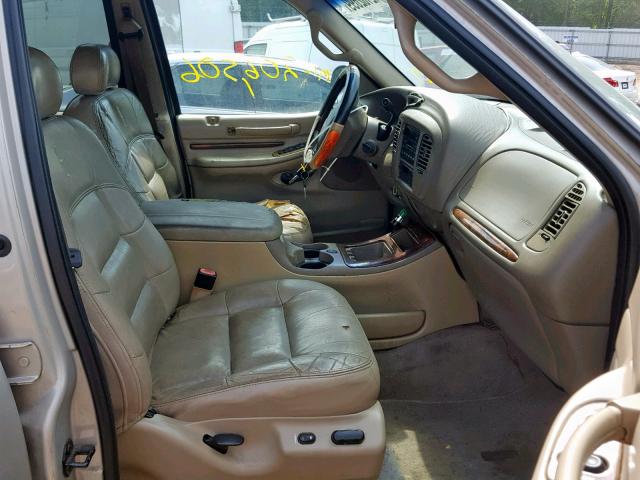 5LMEU27R51LJ18774 - 2001 LINCOLN NAVIGATOR 棕色 照片 5