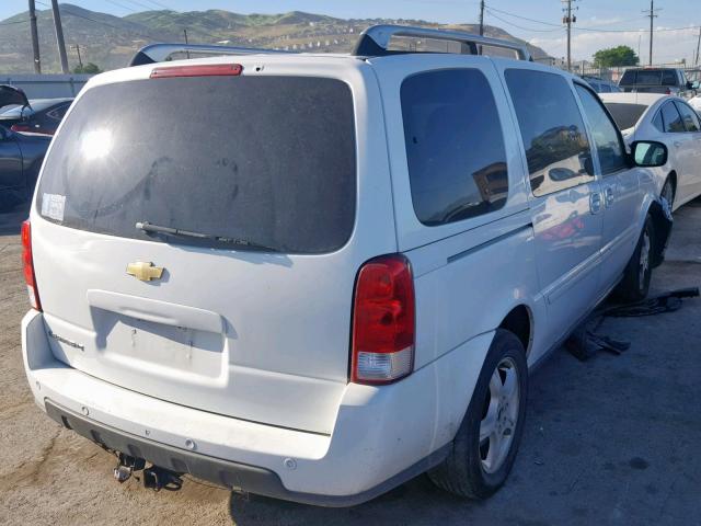 1GNDV33L76D161500 - 2006 CHEVROLET UPLANDER L WHITE photo 4