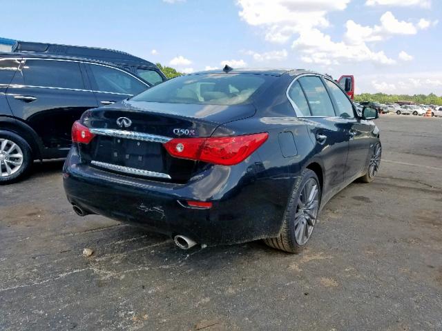 JN1FV7AP6GM420366 - 2016 INFINITI Q50 RED SP BLACK photo 4