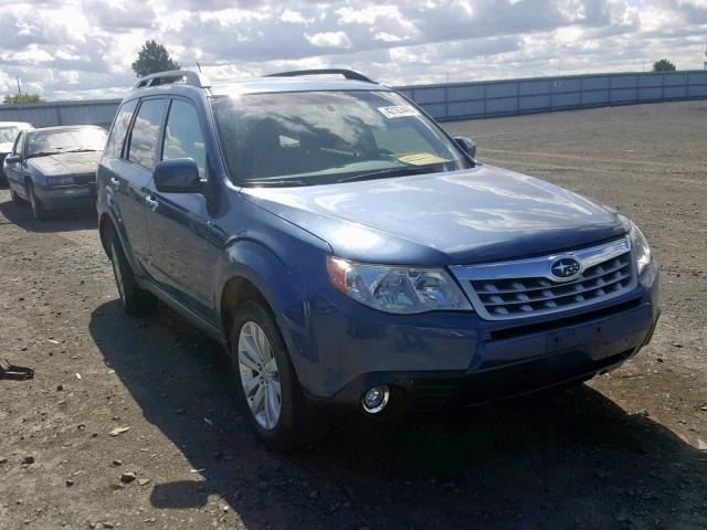 JF2SHAEC7CH404382 - 2012 SUBARU FORESTER L BLUE photo 1