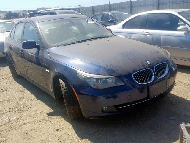 WBANW13558CZ79166 - 2008 BMW 535 I BLUE photo 1