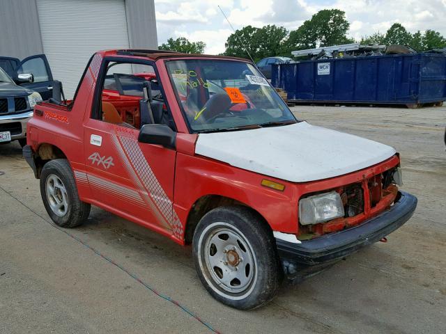 2CNBE18U4N6942022 - 1992 GEO TRACKER RED photo 1