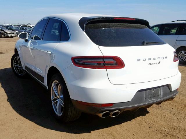 WP1AB2A53FLB44068 - 2015 PORSCHE MACAN S WHITE photo 3