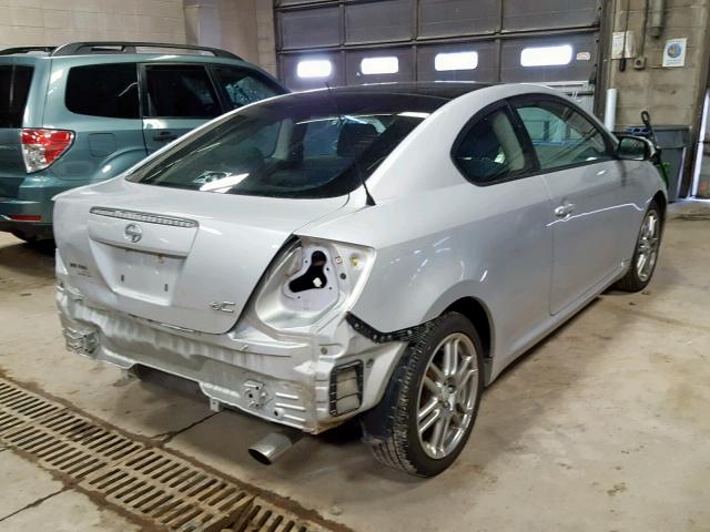 JTKDE167450054706 - 2005 TOYOTA SCION TC ვერცხლისფერი ფოტო 4