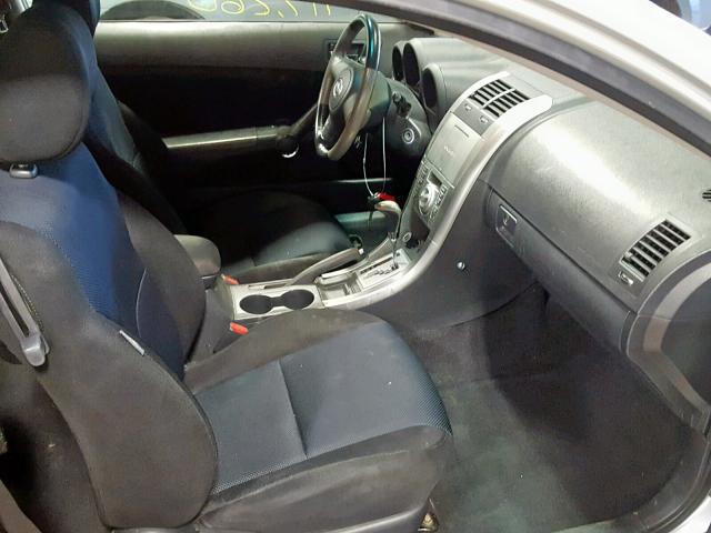 JTKDE167450054706 - 2005 TOYOTA SCION TC ვერცხლისფერი ფოტო 5
