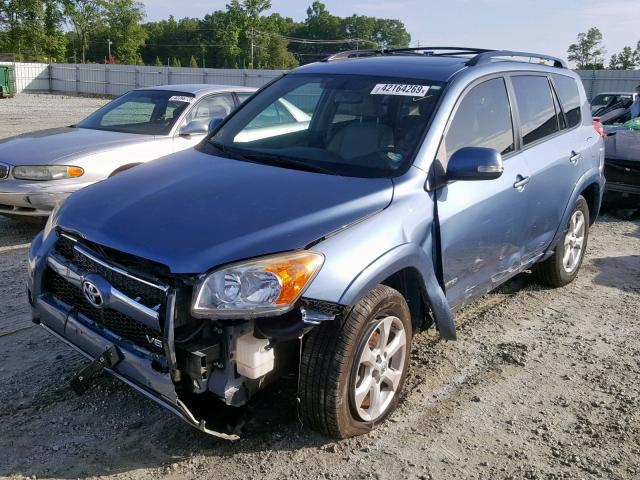 JTMYK4DV6CD005131 - 2012 TOYOTA RAV4 LIMIT BLUE photo 2