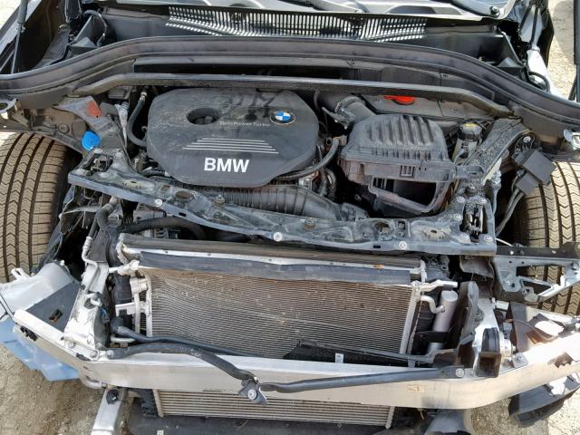 WBXHT3C3XH5F73137 - 2017 BMW X1 XDRIVE2 GRAY photo 7