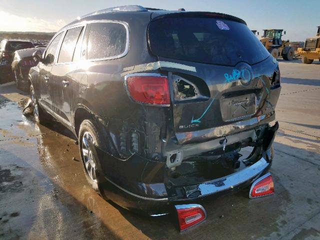 5GAKRCKD8FJ365885 - 2015 BUICK ENCLAVE BLACK photo 3