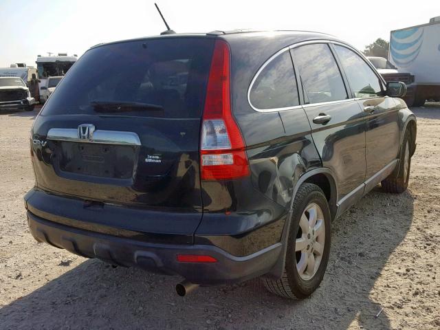 JHLRE387X9C004678 - 2009 HONDA CR-V EXL BLACK photo 4