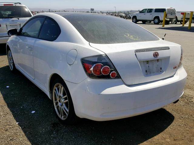 JTKDE167880232623 - 2008 TOYOTA SCION TC 白色 照片 3