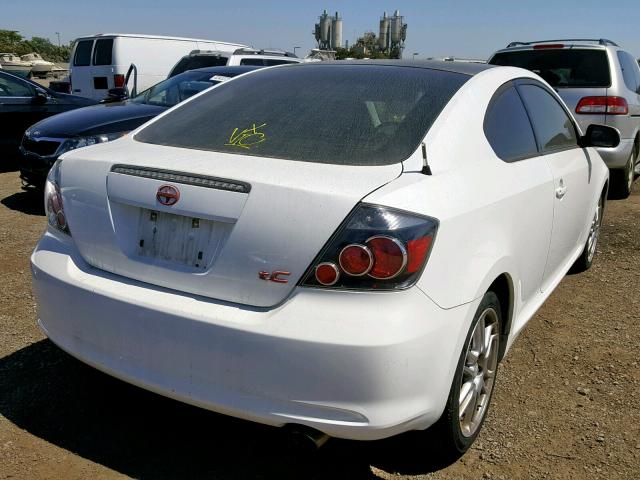 JTKDE167880232623 - 2008 TOYOTA SCION TC 白色 照片 4