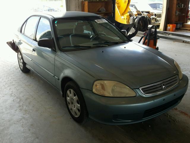 2HGEJ6617YH540802 - 2000 HONDA CIVIC BASE Turkuaz foto 1