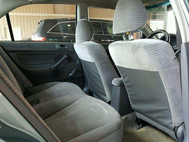 2HGEJ6617YH540802 - 2000 HONDA CIVIC BASE Turkuaz foto 6