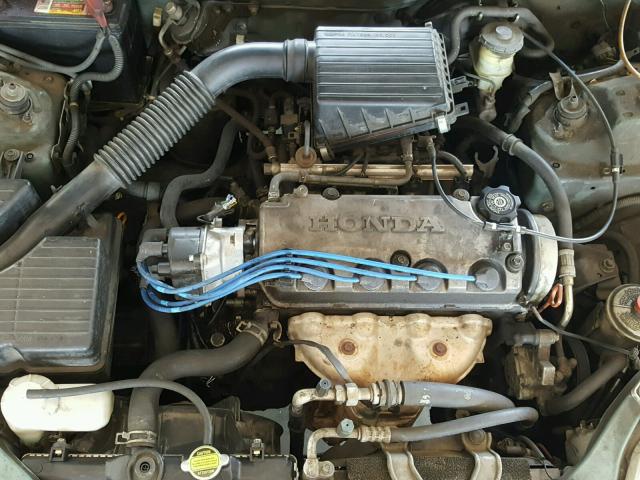 2HGEJ6617YH540802 - 2000 HONDA CIVIC BASE Turkuaz foto 7