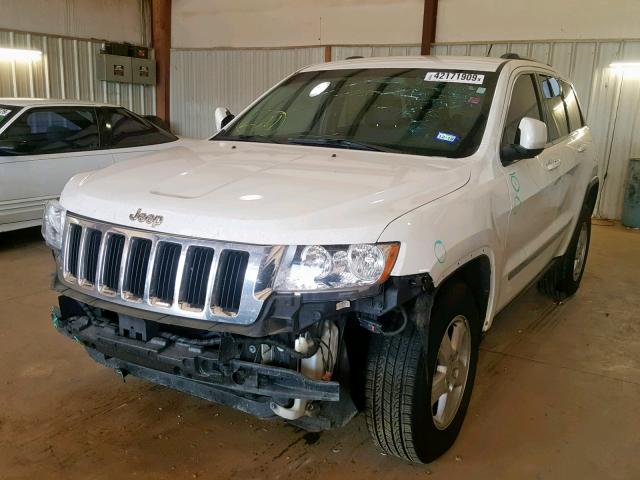 1J4RS4GG8BC569041 - 2011 JEEP GRAND CHER WHITE photo 2