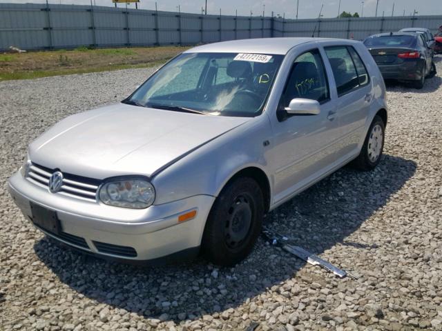 9BWFP61J834073619 - 2003 VOLKSWAGEN GOLF GL TD SILVER photo 2