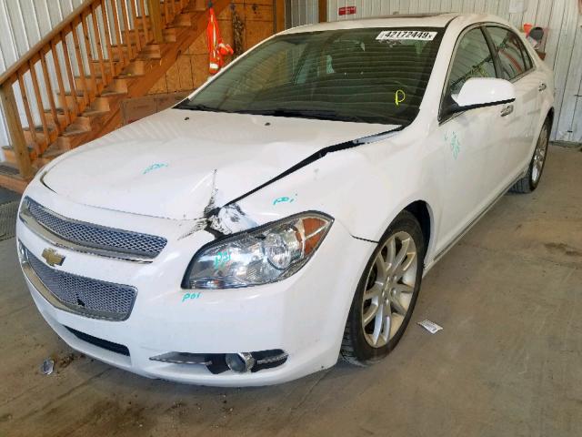 1G1ZG5E73CF303404 - 2012 CHEVROLET MALIBU LTZ თეთრი ფოტო 2